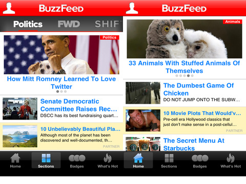 buzzfeed iphone app review