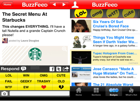 BuzzFeed iphone app review