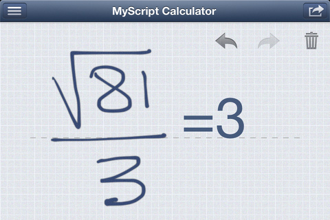 myscript calculator iphone app review