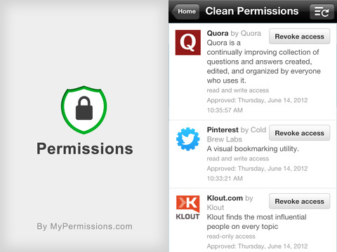 permissions iphone app review