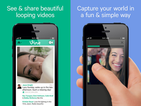 vine make a scene iphone app review