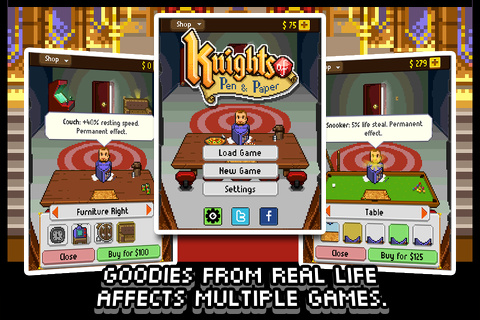 Knights of Pen & Paper iPhone game review