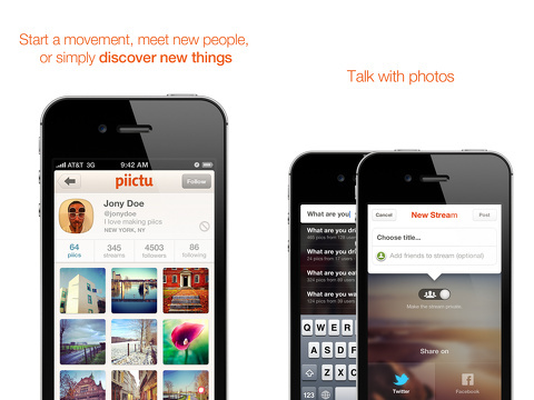 piictu talk with photos iphone app review