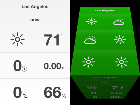 weathercube gestural weather iphone app review