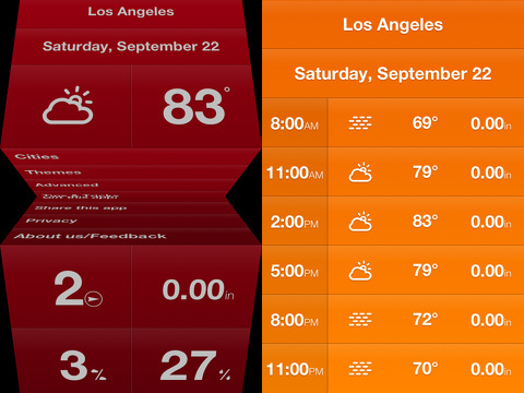 weathercube gestural weather iphone app review