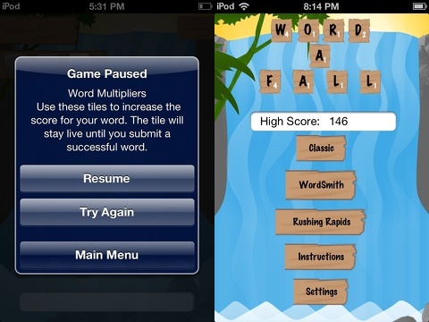 word-a-fall iphone app review