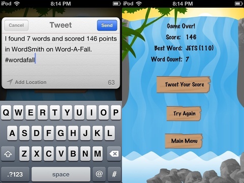 word-a-fall iphone app review