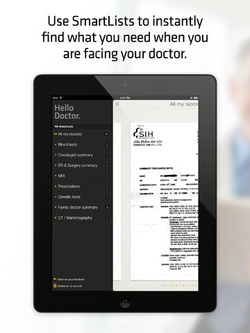 Hello Doctor - Medical records organizer