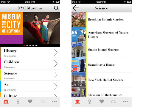 new york museum guide iphone app review