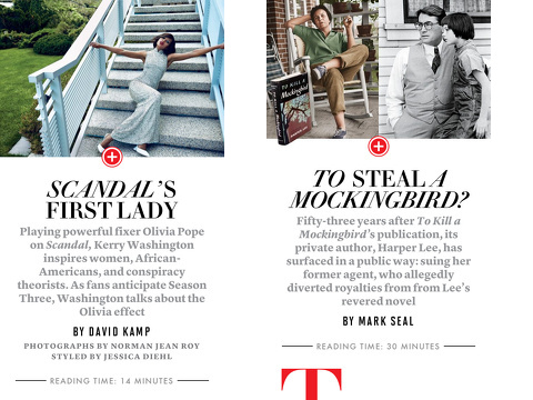 vanity fair digital edition iphone app review