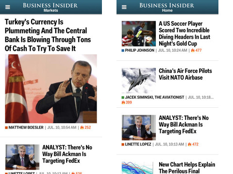 business insider iphone app review