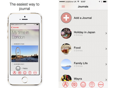 narrato journal iphone app review