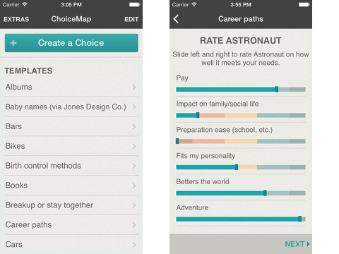 ChoiceMap iPhone app review