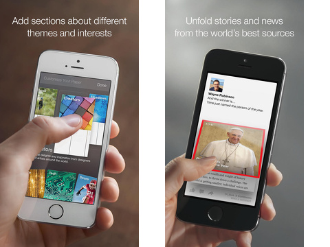 paper stories from facebook iphone app review