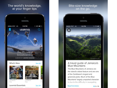 learnist iphone app review