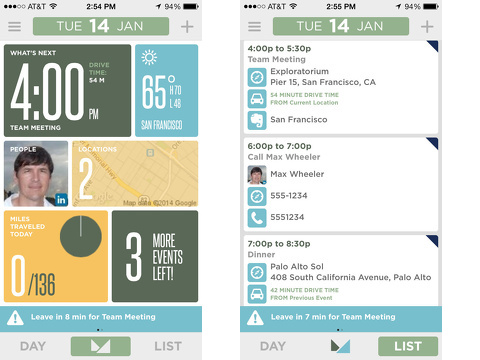 mynd smart calendar meeting scheduler iphone app review