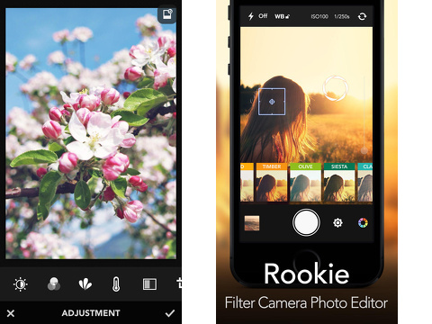 rookie photo editor iphone app review
