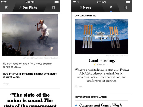nyt now iphone app review
